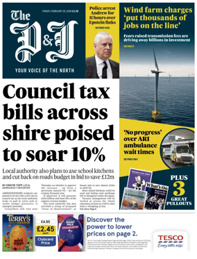 Cover of The Press and Journal (Aberdeen and Aberdeenshire)