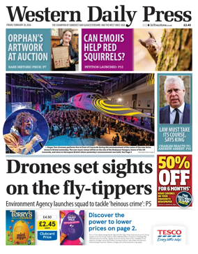 Cover of Western Daily Press