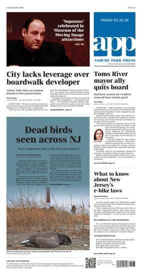 Cover of Asbury Park Press