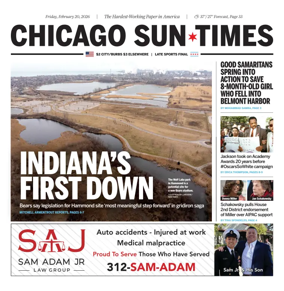 Cover of Chicago Sun-Times