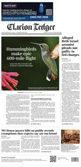 Cover of Clarion Ledger