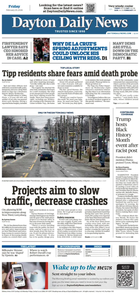 Cover of Dayton Daily News