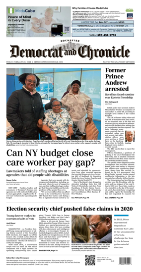 Cover of Democrat and Chronicle