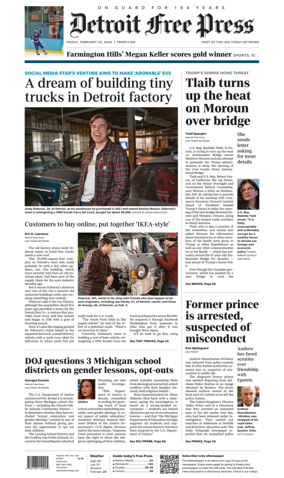 Cover of Detroit Free Press