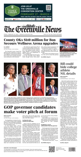 Cover of The Greenville News