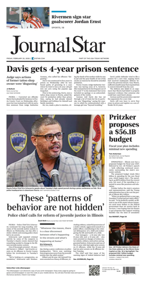 Cover of Journal Star (Peoria)