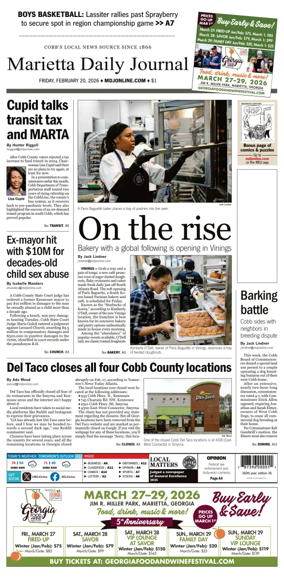 Cover of Marietta Daily Journal