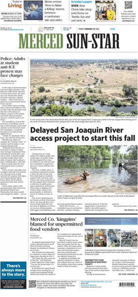 Cover of Merced Sun-Star