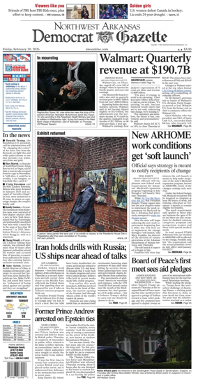 Cover of Northwest Arkansas Democrat-Gazette