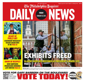 Cover of Philadelphia Daily News