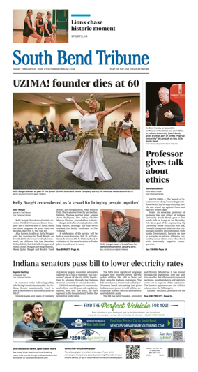 Cover of South Bend Tribune