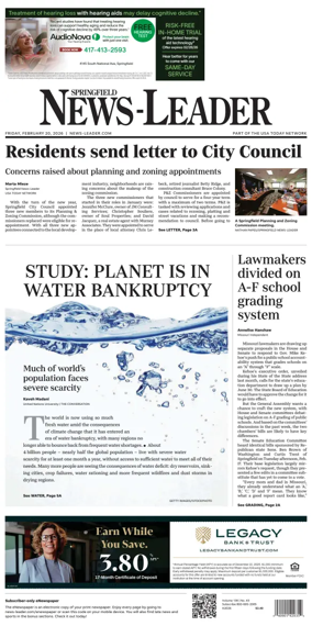 Cover of Springfield News-Leader