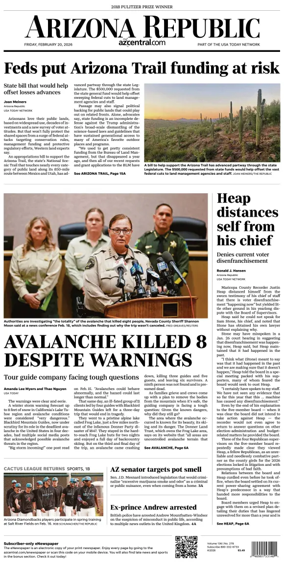 Cover of The Arizona Republic