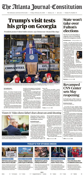 Cover of The Atlanta Journal-Constitution