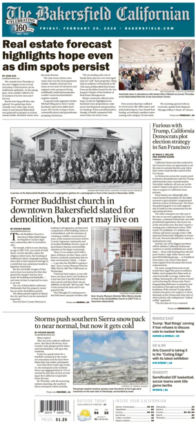 Cover of The Bakersfield Californian
