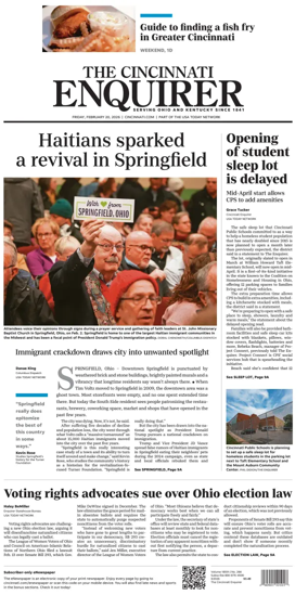 Cover of The Cincinnati Enquirer