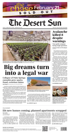 Cover of The Desert Sun