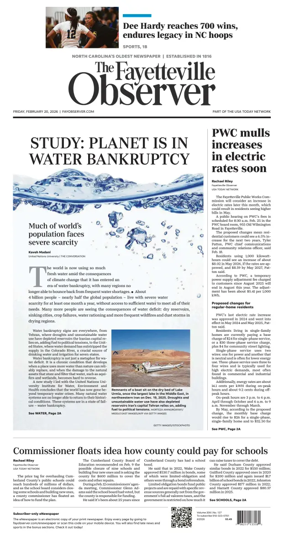 Cover of The Fayetteville Observer