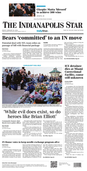 Cover of The Indianapolis Star