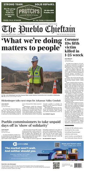 Cover of The Pueblo Chieftain