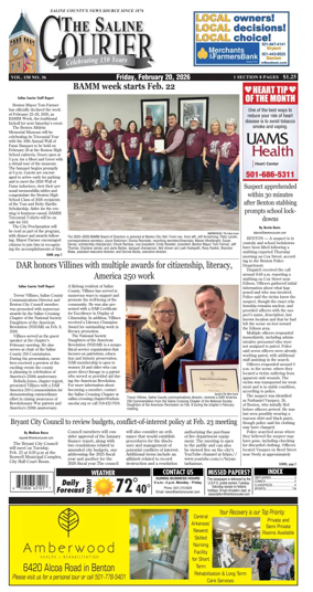 Cover of The Saline Courier