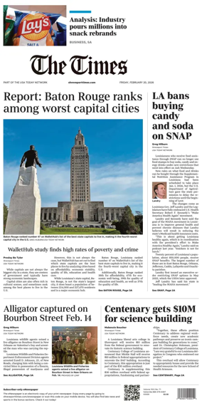 Cover of The Times (Shreveport)