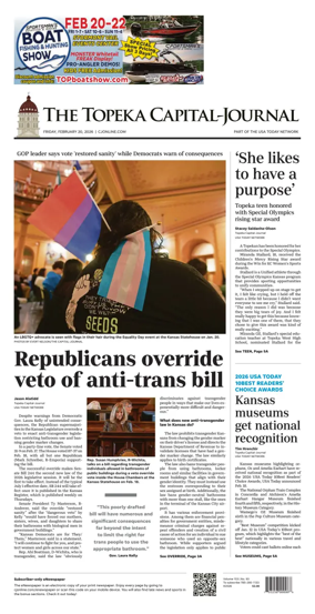 Cover of The Topeka Capital-Journal