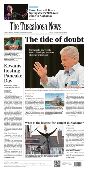 Cover of The Tuscaloosa News