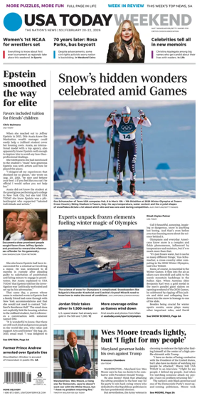 Cover of USA TODAY US Edition