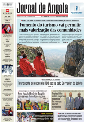 Cover of Jornal de Angola