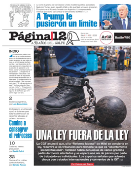Cover of Pagina 12