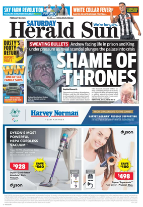 Cover of Herald Sun
