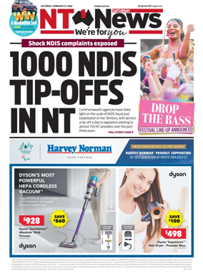 Cover of NT News