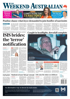 Cover of The Australian
