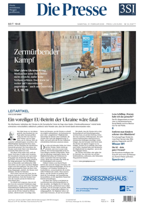 Cover of Die Presse