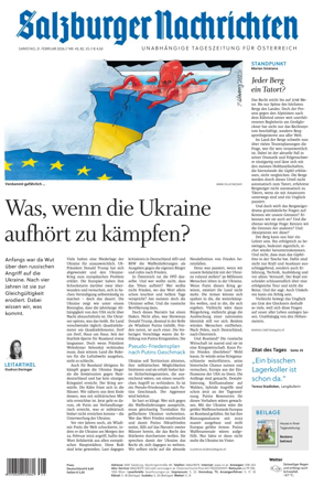 Cover of Salzburger Nachrichten