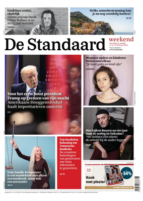 Cover of De Standaard