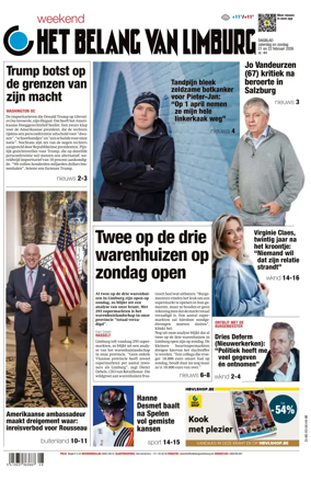 Cover of Het Belang van Limburg