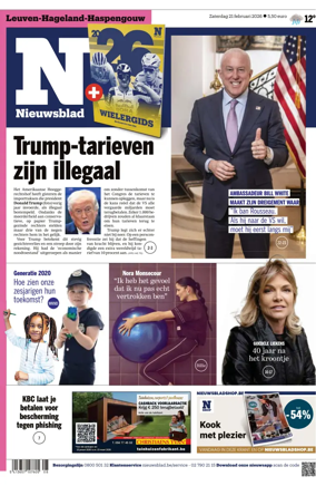 Cover of Het Nieuwsblad