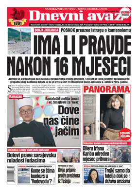 Cover of Dnevni avaz