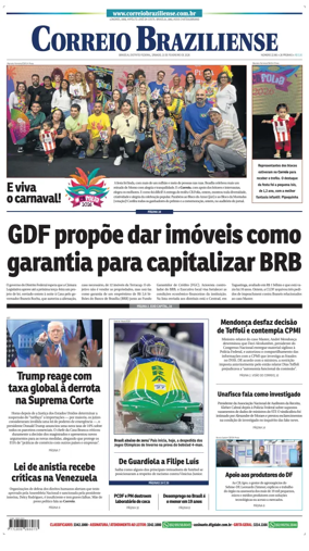 Cover of Correio Braziliense