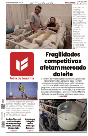 Cover of Folha de Londrina