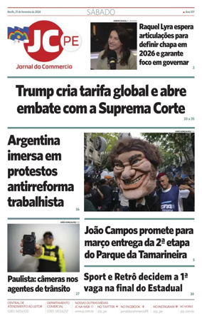 Cover of Jornal do Commercio