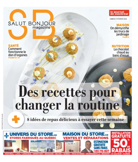 Cover of Le Journal de Montreal - Salut Bonjour Magazine