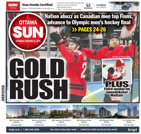 Cover of Ottawa Sun