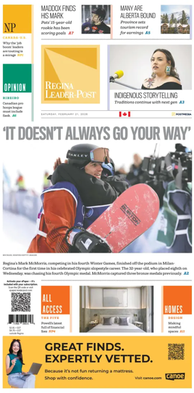 Cover of Regina Leader-Post