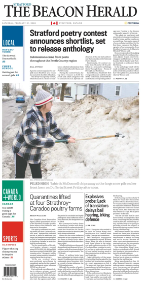 Cover of The Beacon Herald