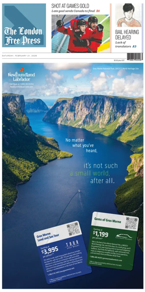 Cover of The London Free Press