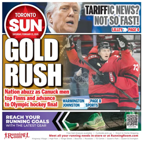 Cover of Toronto Sun