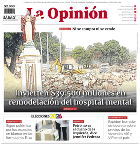 Cover of La Opinion